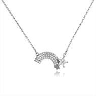 Picture of Popular Cubic Zirconia Casual Pendant Necklace