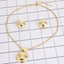 Show details for Purchase Zinc Alloy Casual Necklace and Earring Set Exclusive Online