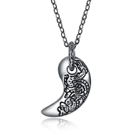 Picture of Sparkling Casual Platinum Plated Pendant Necklace