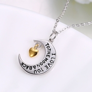 Picture of Ladies Fashion Cubic Zirconia Pendant Necklace