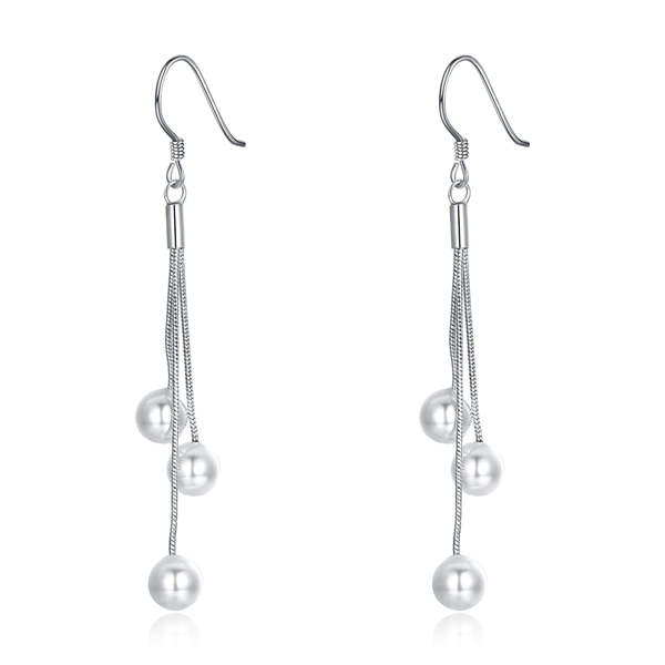 Picture of Popular Cubic Zirconia Medium Dangle Earrings