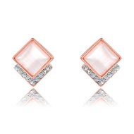 Picture of Independent Design Classic Rose Gold Plated Stud