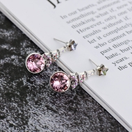 Picture of Zinc Alloy Small Dangle Earrings with Unbeatable Quality