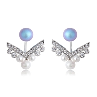 Picture of Irresistible Blue Fashion Stud Earrings Best Price