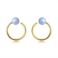 Picture of Wholesale Gold Plated Casual Stud Earrings with No-Risk Return