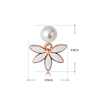 Picture of Casual Rose Gold Plated Stud Earrings Factory Supply