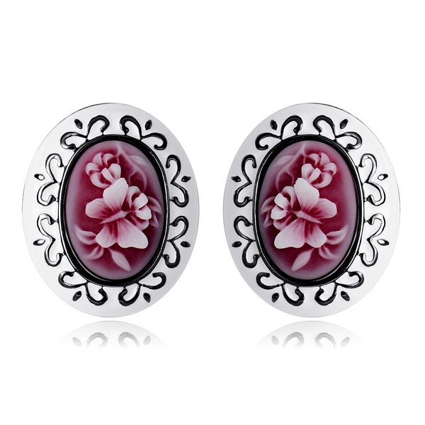 Picture of Latest Butterfly Gunmetal Plated Stud Earrings