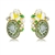 Picture of Zinc Alloy Pink Stud Earrings at Super Low Price