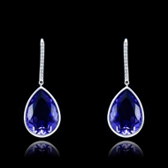 Picture of Amazing Platinum Plated Zinc-Alloy Drop & Dangle