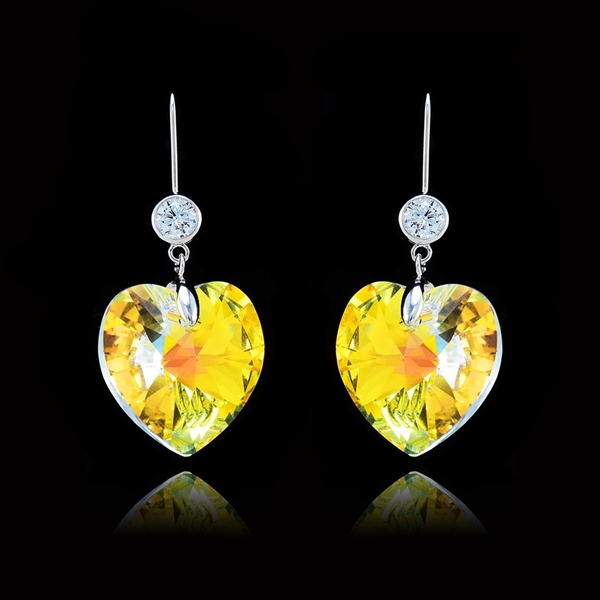 Picture of Kind  Swarovski Element Single Stone Drop & Dangle