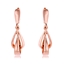 Show details for Classic Rose Gold Plated Dangle Earrings with Fast Delivery