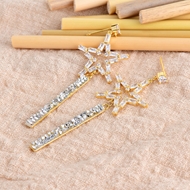 Show details for Great Swarovski Element Copper or Brass Dangle Earrings Show details for Great Swarovski Element Copper or Brass Dangle Earrings