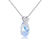 Picture of Designer Platinum Plated Colorful Pendant Necklace with Easy Return