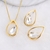 Picture of Hot Selling White Casual Necklace and Earring Set from Top Designer