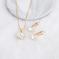 Picture of New Artificial Crystal Casual Necklace and Earring Set