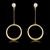 Picture of Impressive White Gold Plated Dangle Earrings