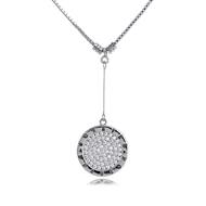 Picture of Stylish Casual Platinum Plated Pendant Necklace