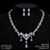 Picture of Sparkling Casual Cubic Zirconia Necklace and Earring Set