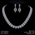 Picture of Impressive White Big Necklace and Earring Set with Low MOQ