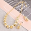 Show details for Trending Dubai Zinc Alloy Necklace and Earring Set