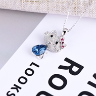 Show details for Fashion 925 Sterling Silver Pendant Necklace of Original Design Show details for Fashion 925 Sterling Silver Pendant Necklace of Original Design