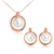 Picture of Filigree Casual Artificial Pearl Necklace and Earring Set