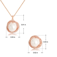 Picture of Unusual Casual Classic Necklace and Earring Set