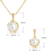 Picture of Buy Gold Plated Casual Necklace and Earring Set with Fast Shipping