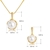 Picture of Buy Gold Plated Casual Necklace and Earring Set with Fast Shipping