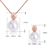 Picture of Hot Selling White Casual Necklace and Earring Set from Top Designer