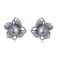 Picture of Classic Flower Stud Earrings from Certified Factory