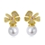 Picture of Best Artificial Pearl White Stud Earrings