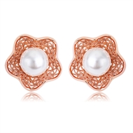 Picture of Fashion Artificial Pearl Casual Stud Earrings