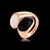 Picture of Reasonably Priced Black Zinc Alloy Fashion Ring in Exclusive Design