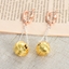 Show details for Good Quality Casual Multi-tone Plated Dangle Earrings