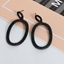 Show details for Black Cubic Zirconia Dangle Earrings Best Price