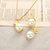 Picture of Attractive White Zinc Alloy Necklace and Earring Set with No-Risk Return