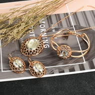 Show details for Stylish Casual Zinc Alloy 3 Piece Jewelry Set Show details for Stylish Casual Zinc Alloy 3 Piece Jewelry Set