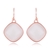 Picture of Low Cost Rose Gold Plated Zinc Alloy Dangle Earrings with Low Cost