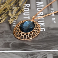 Show details for Hypoallergenic Rose Gold Plated Fashion Pendant Necklace with Easy Return Show details for Hypoallergenic Rose Gold Plated Fashion Pendant Necklace with Easy Return