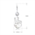 Picture of Most Popular Cubic Zirconia Casual Dangle Earrings