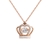 Picture of Nickel Free Rose Gold Plated Delicate Pendant Necklace with No-Risk Refund