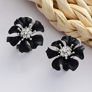 Picture of Platinum Plated Zinc Alloy Stud Earrings from Trust-worthy Supplier