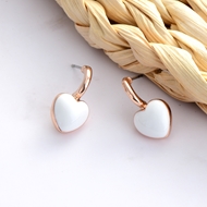 Picture of Brand New White Casual Dangle Earrings with Full Guarantee