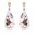 Picture of Reasonably Priced Rose Gold Plated Classic Dangle Earrings in Flattering Style