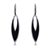 Picture of Most Popular Enamel Black Dangle Earrings