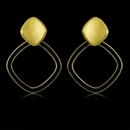 Picture of Impressive Black Zinc Alloy Dangle Earrings with Low MOQ