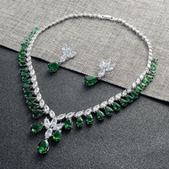 Show details for Casual Platinum Plated Necklace and Earring Set with Beautiful Craftmanship Show details for Casual Platinum Plated Necklace and Earring Set with Beautiful Craftmanship