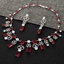 Show details for Need-Now Luxury Cubic Zirconia Necklace and Earring Set with Full Guarantee
