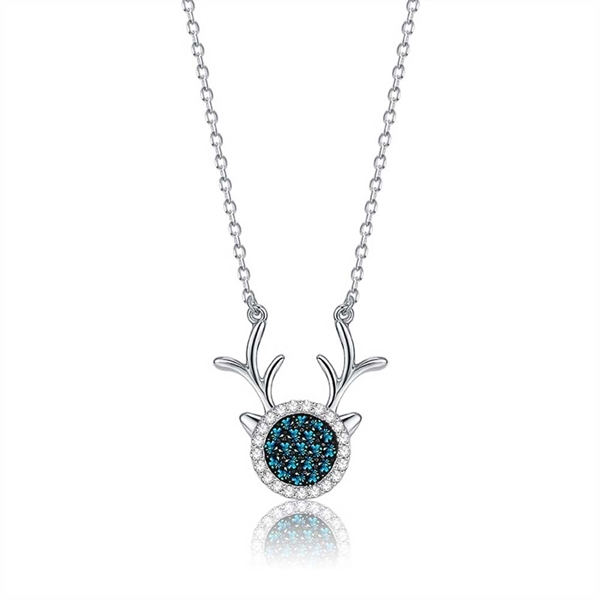 Picture of Staple Casual Cubic Zirconia Pendant Necklace